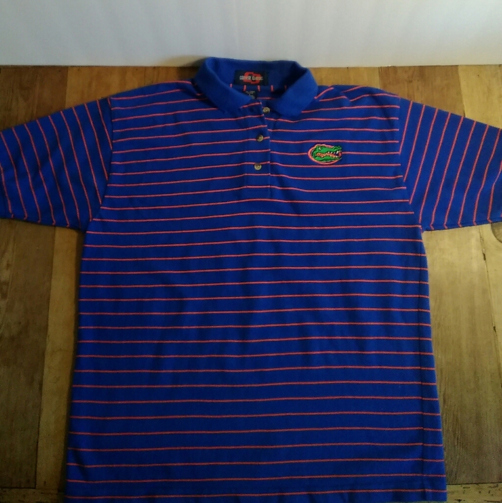 🍀🌸 University of Florida Gators Polo LG
